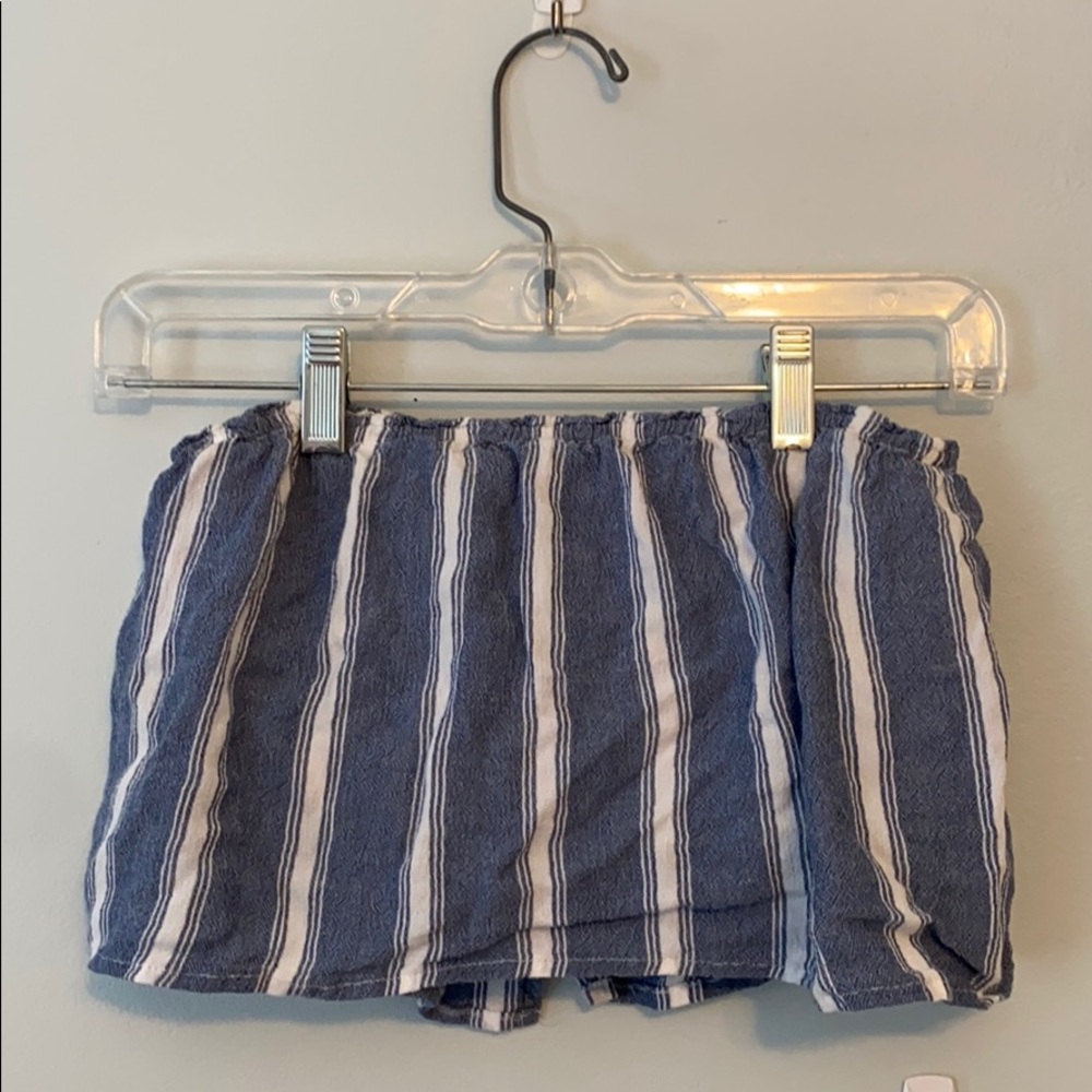 Strapless Hollister top